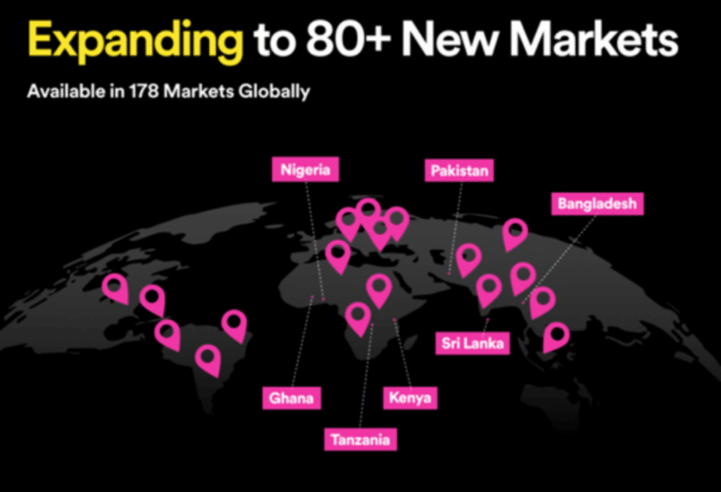 Spotify Expanding to 80+ New Markets - McIvor Marketing