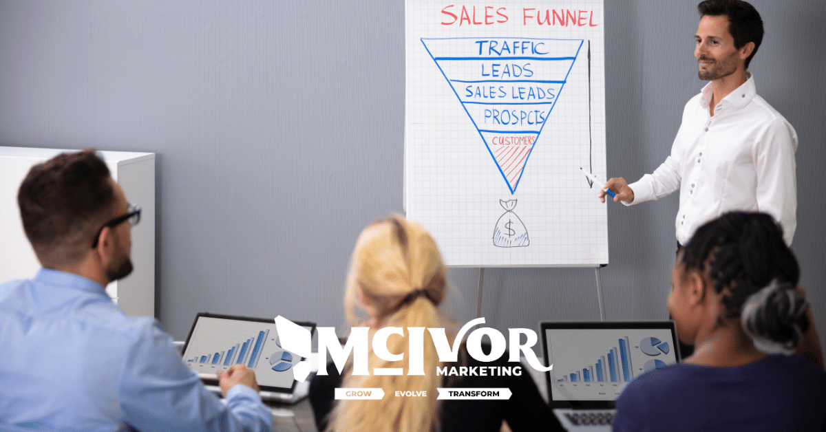 Click funnels vs sales funnel in marketing - McIvor Marketing Blog
