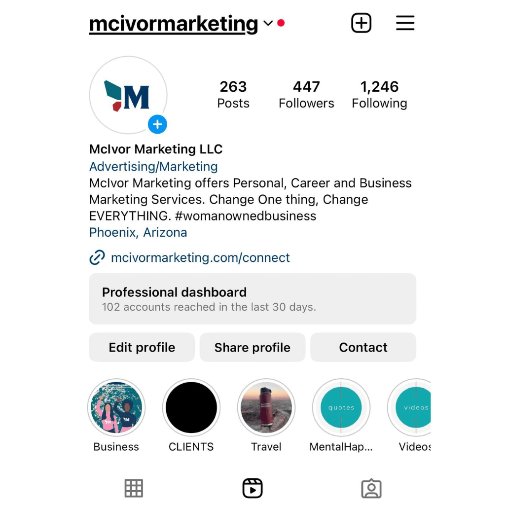 Instagram Verification - learn how to get the blue checkmark in McIvor Marketing's latest blog