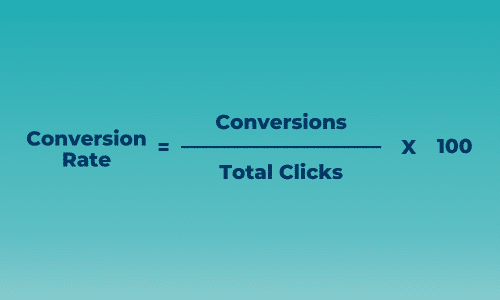 Conversion rate formula learn more at McIvor Marketing