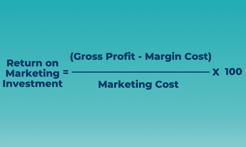 Return on Marketing Cost Formula - learn more at McIvor Marketing