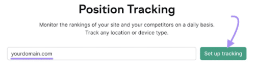 Position tracking tool - learn more at McIvor Marketing