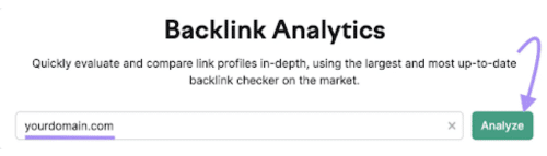 Backlinks Analytics Tool - learn more at McIvor Marketing