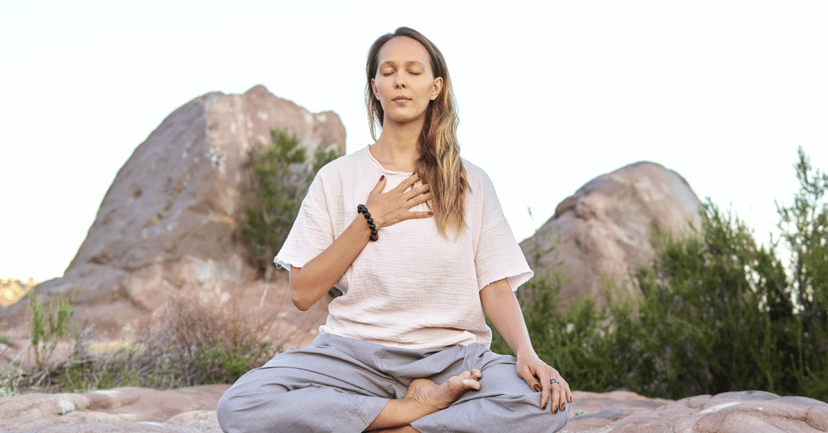 Meditation A Quick and Easy Technique for Stress Relief - McIvor Marketing Blog - Mental Health Awareness Month