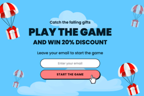 Falling Gift Game - Gamification Blog - McIvor Marketing